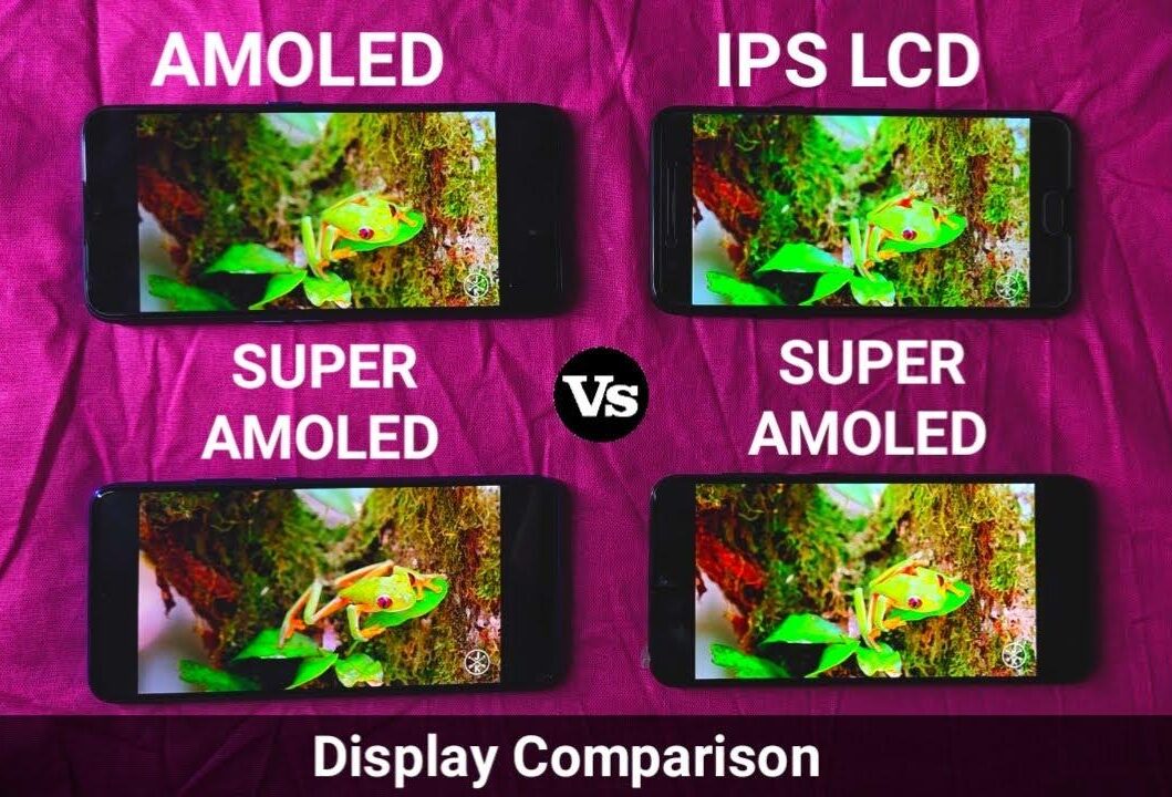 مقایسه صفحه نمایش ها